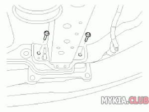 Замена заднего бампера Киа Спортейдж 3 SL (4).gif