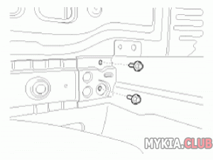 Замена заднего бампера Kia Quoris (KH) (3).gif