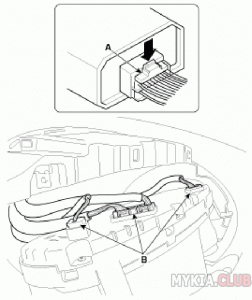 Kia Sorento 2 (XM) - снятие приборной панели (6).gif
