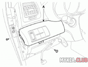 Kia Sorento 2 (XM) - снятие приборной панели (2).gif