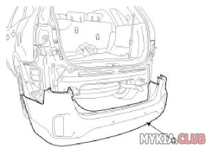 Замена заднего бампера Киа Соренто 2 XM (12).jpg