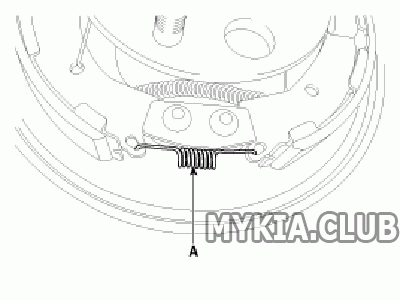 Замена задних тормозных колодок Kia Soul 3 (SK3) (6).gif