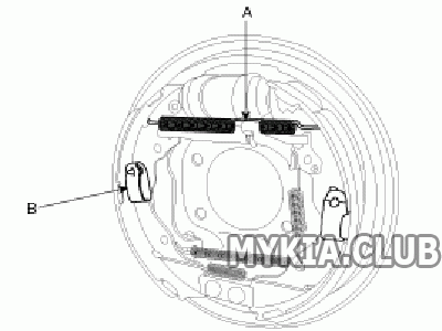 Замена задних тормозных колодок Kia Soul 1 (AM) (3).gif