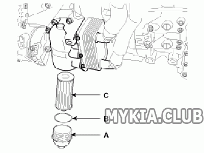 Как заменить моторное масло в двигателе Kia Sportage