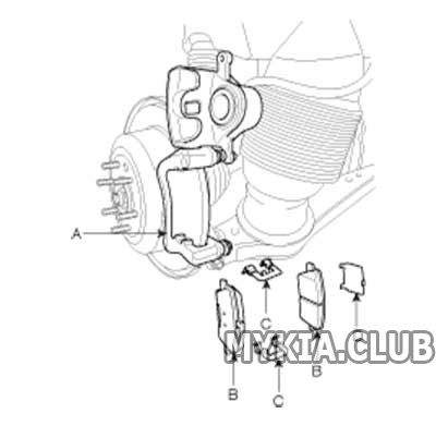 Замена задних тормозных колодок Kia Mohave (HM) (2).jpg