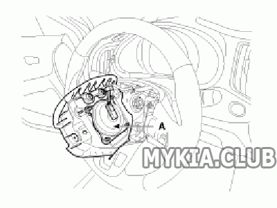 Снятие рулевого колеса Kia Sportage 3 (SL) (1).gif