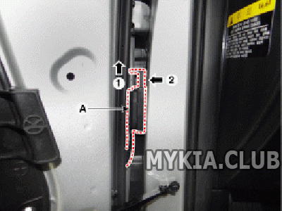 Снятие карты передней двери Kia Seltos (SP2) (3).gif