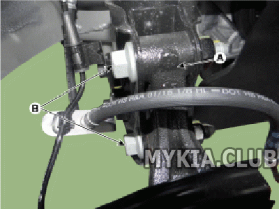 Замена передних пружин и амортизаторов Kia Optima 2 (JF) (6).gif