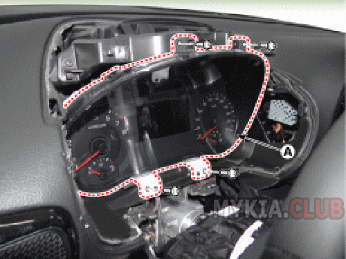 Instrument panel overview - Your vehicle at a glance - Kia Soul owners manual - 