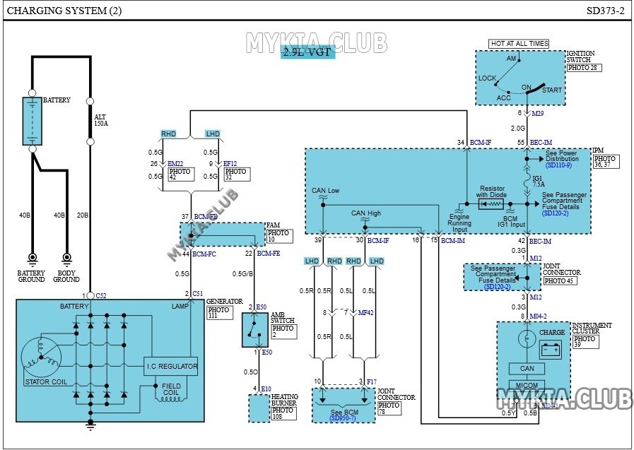 Электросхемы системы зарядки Kia Carnival 2 (VQ) (2).jpg
