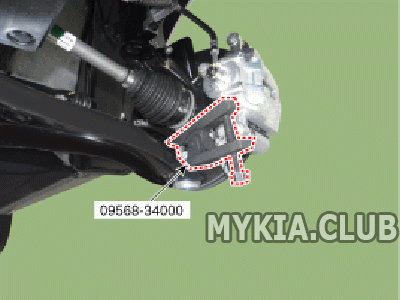 Замена рулевой рейки Kia Rio 4 (FB) (6).gif