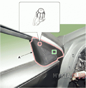 Снятие обшивки передней двери Kia Cerato 4 (BD) (1).gif