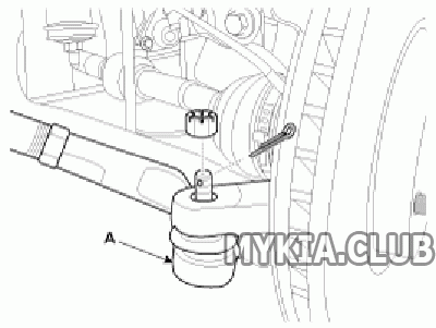 Замена рулевой рейки Kia Carens 3 (RP) (5).gif