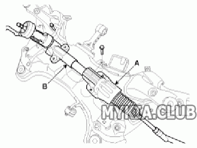 Замена рулевой рейки Kia Carens 3 (RP) (4).gif