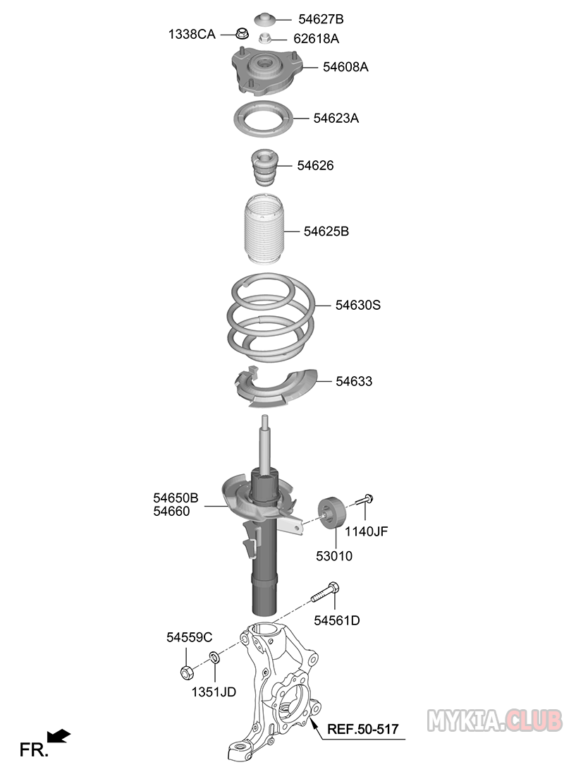 Передние амортизаторы и пружины Kia Stinger (CK) (2).png