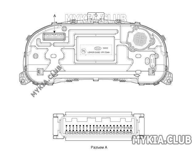 Kia Cerato 4 (BD) - приборная панель, распиновка разъемов и схема..jpg