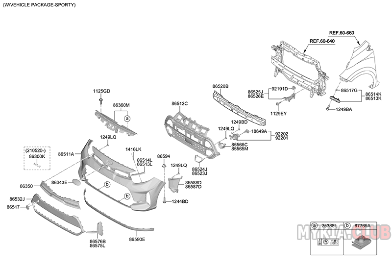 Устройство переднего бампера Kia Picanto 3 (JA) (2).png