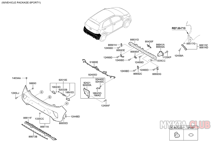 Устройство заднего бампера Kia Picanto 3 (JA) (3).png