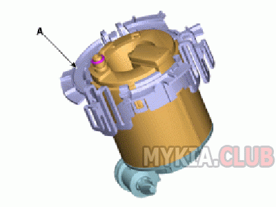 Замена топливного фильтра Kia Seltos (SP2) бензин (5).gif