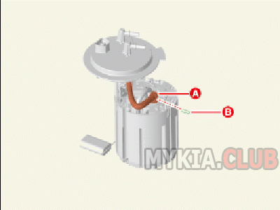Замена топливного фильтра Kia Carnival 4 (KA4) бензин (6).gif