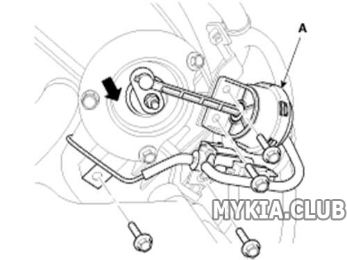 Замена генератора Kia Sorento 2 (XM) 2.4L бензин (1).jpg