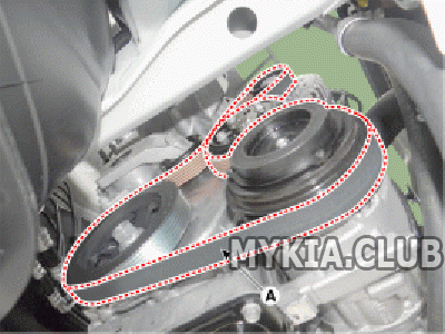 Замена генератора Kia Rio 4 (FB) 1,4L  (2).gif