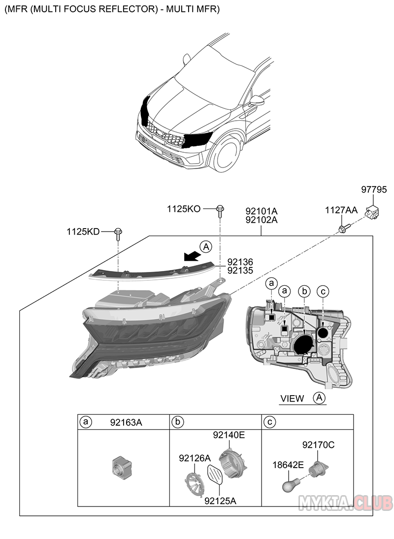 Передние фары Kia Sorento 4 (MQ4) (1).png