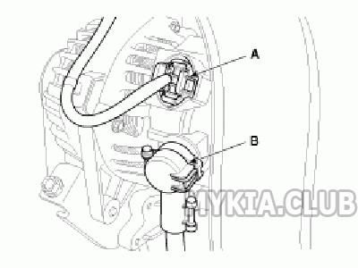 Киа спортейдж снятие генератора