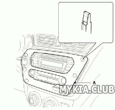 Как снять магнитолу kia ceed Снятие штатной магнитолы киа рио 3 фото Lex-Avto.ru