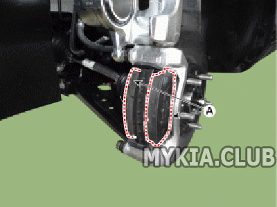Замена передних тормозных колодок Kia Seltos (SP2) (5).gif