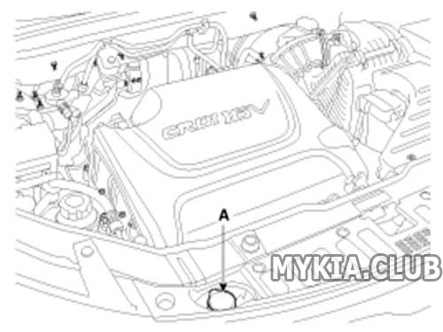 Замена радиатора охлаждения двигателя Kia Sorento 2 (XM) (14).jpg