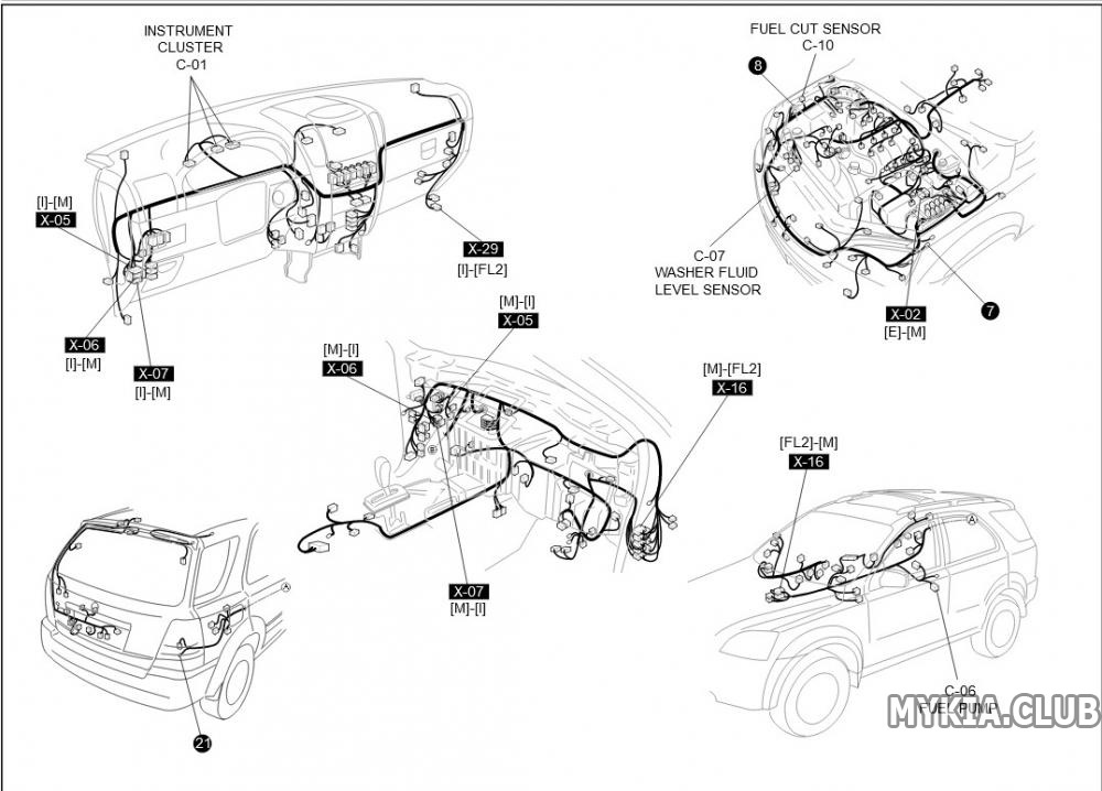 Электросхемы приборной панели Kia Sorento 1 (BL) (4).jpg