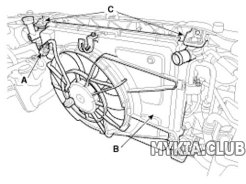 Замена радиатора охлаждения двигателя Kia Cerato 2 (TD)  (2).jpg