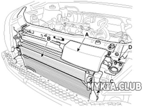 Замена радиатора охлаждения двигателя Kia Sorento 2 (XM) (3).jpg