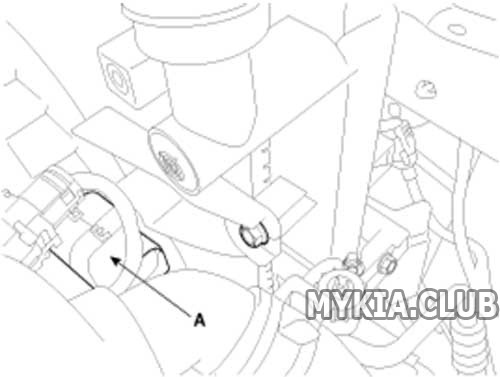 Замена радиатора охлаждения двигателя Kia Sorento 1 (BL) FL (5).jpg