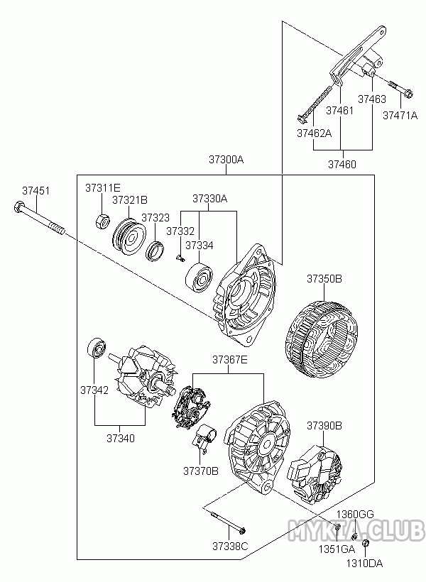 Киа бонго 3 схема электропроводки - фото