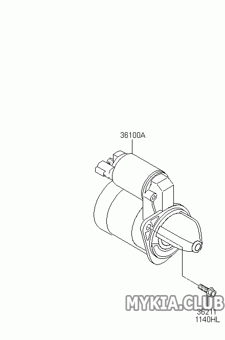 [Киа Сид 2 JD] стартер - Двигатель и КПП Kia Ceed - Киа Форум