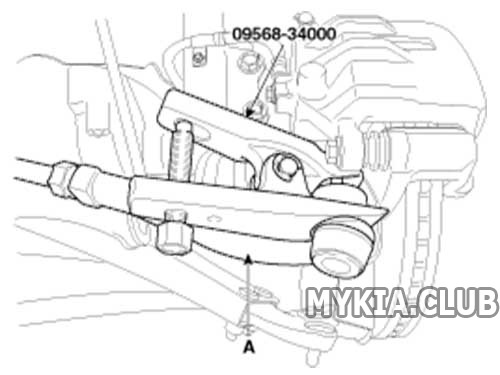 Замена переднего стабилизатора поперечной устойчивости Kia Carens 2 (UN) (3).jpg