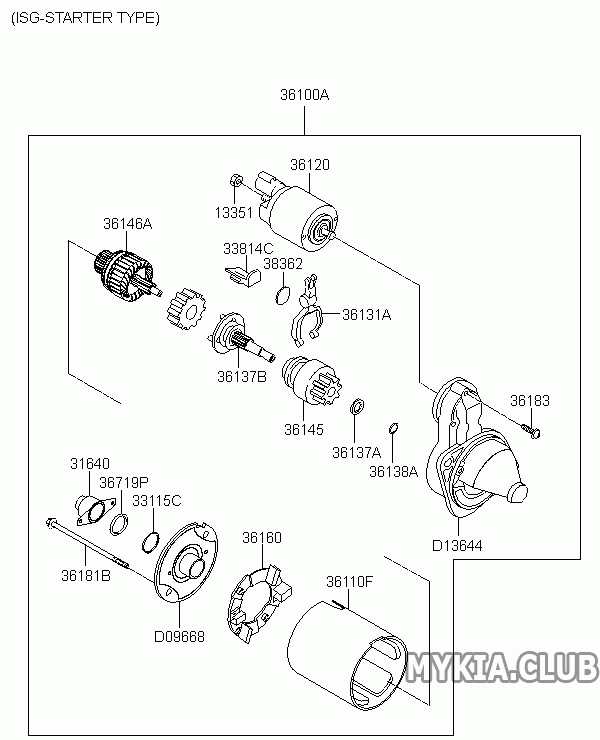 [Киа Сид 2 JD] стартер - Двигатель и КПП Kia Ceed - Киа Форум