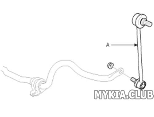 Замена переднего стабилизатора поперечной устойчивости Kia Carens 2 (UN) (10).jpg